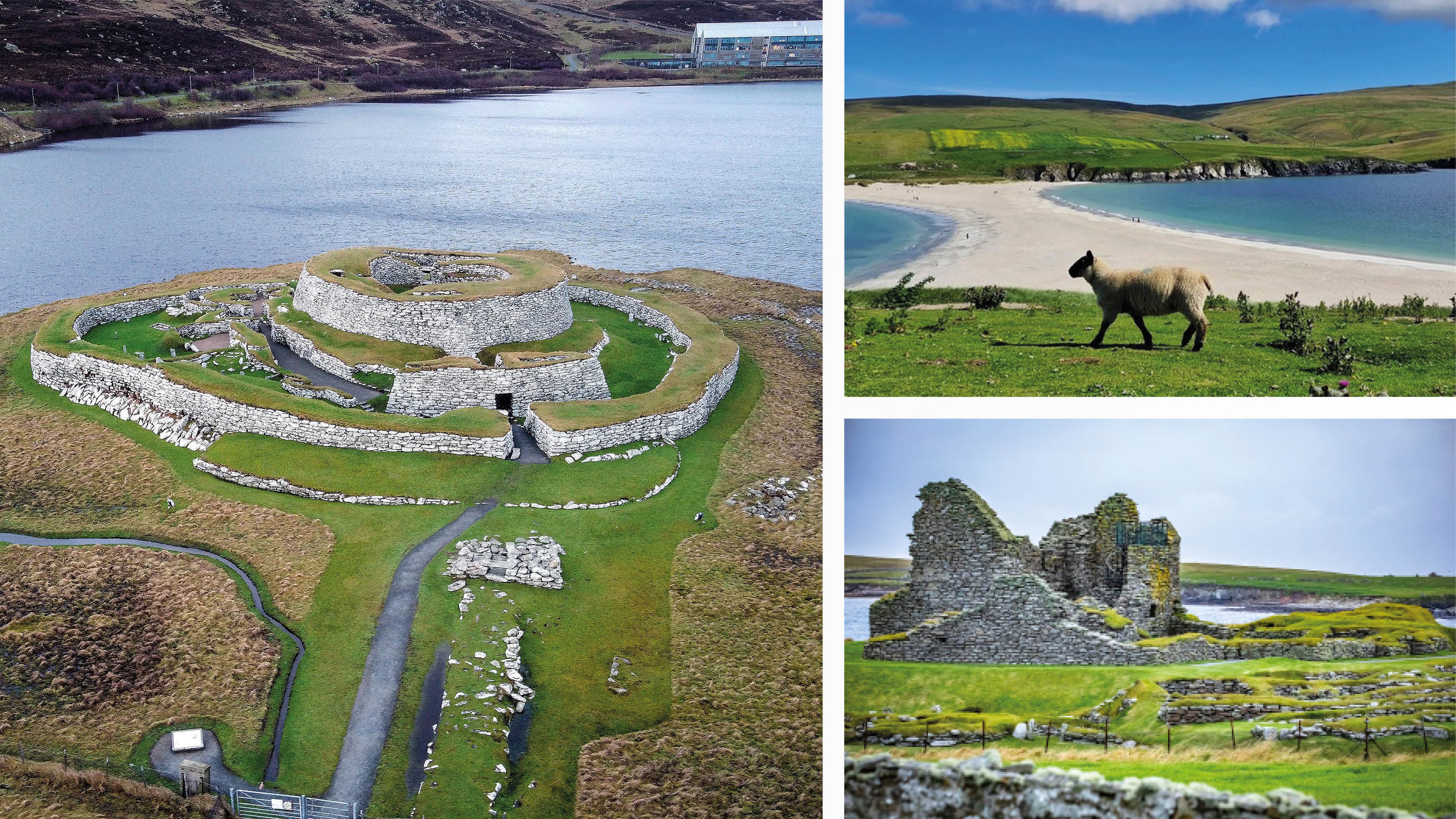 M�ndag 3. august: St. Ninian og Scalloway